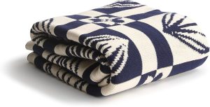 Women's Cotton Double Knit Throw Blanket