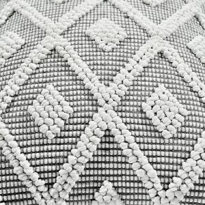 Geometric Pattern Pillowcase 18x18 inches, Simple Decorative Cushion Cover